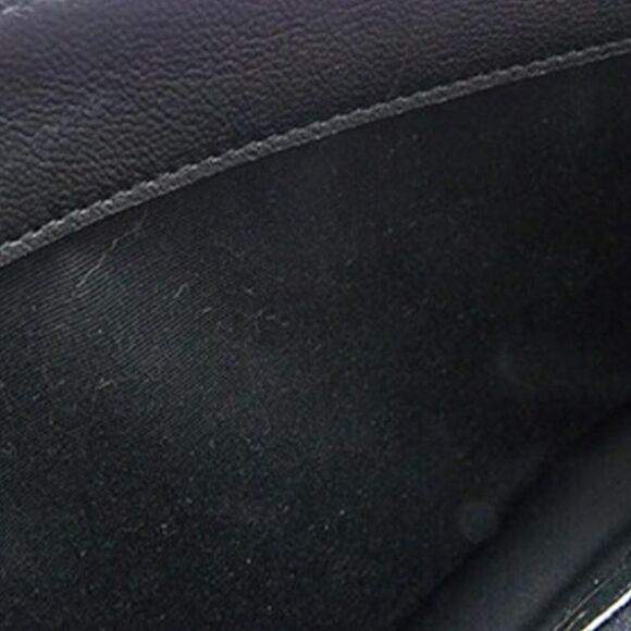 Pre Loved saint laurent Becky Crossbody Bag Quilted Leather Women Black Shoulder - Picture 4 of 8